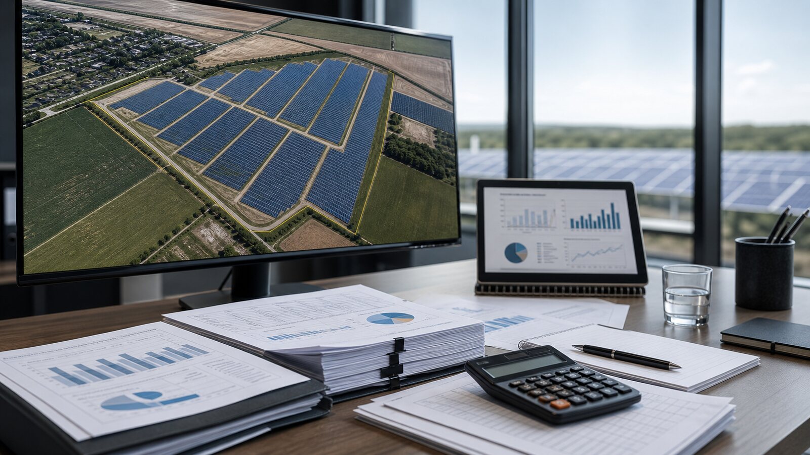 Industrie-Photovoltaikanlage als Investmentmotiv